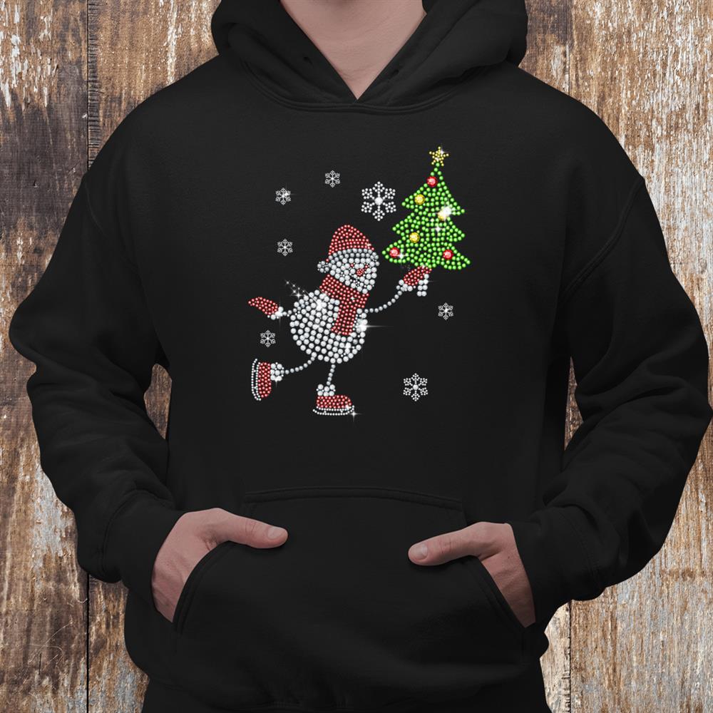 Merry Christmas Santa Claus Snowman Christmas Tree Shirt Merry Christmas Santa Claus Snowman Christmas Tree Shirt