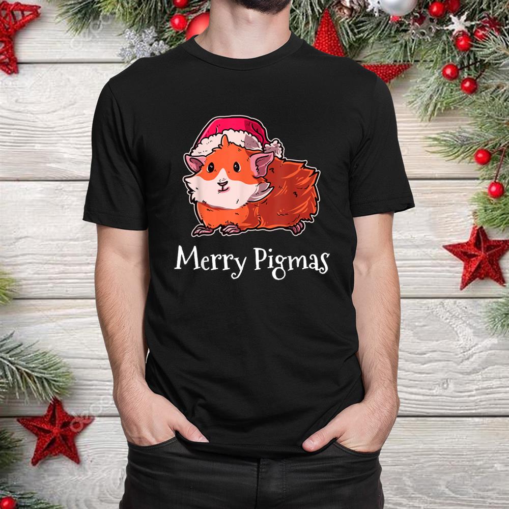 Merry Pigmas Christmas Santas Hat Shirt Merry Pigmas Christmas Santas Hat Shirt