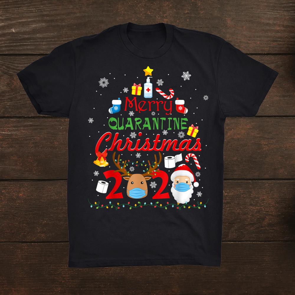 Merry Quarantine Christmas Family Matching Xmas Pajamas Shirt Merry Quarantine Christmas Family Matching Xmas Pajamas Shirt