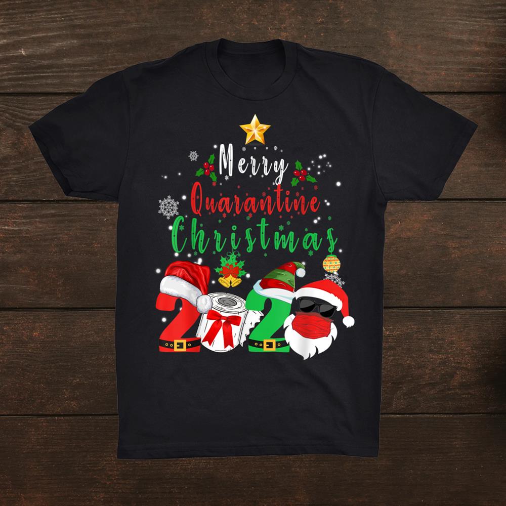 Merry Quarantine Christmas Matching Xmas Pajamas Family Shirt Merry Quarantine Christmas Matching Xmas Pajamas Family Shirt