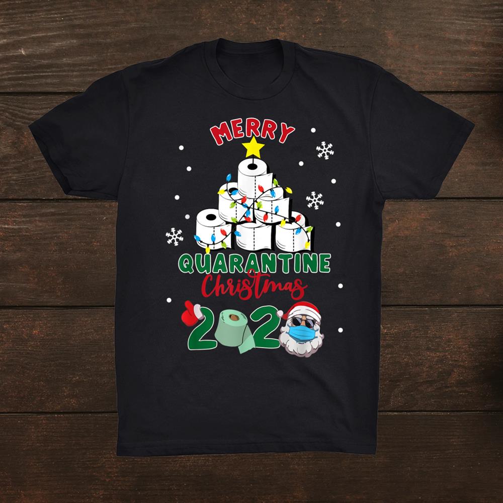 Merry Quarantine Christmas Pajamas Matching Family Shirt Merry Quarantine Christmas Pajamas Matching Family Shirt