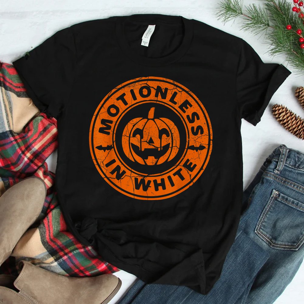Motionlesses In White Pumpkin Scary Halloween Shirt Motionlesses In White Pumpkin Scary Halloween Shirt
