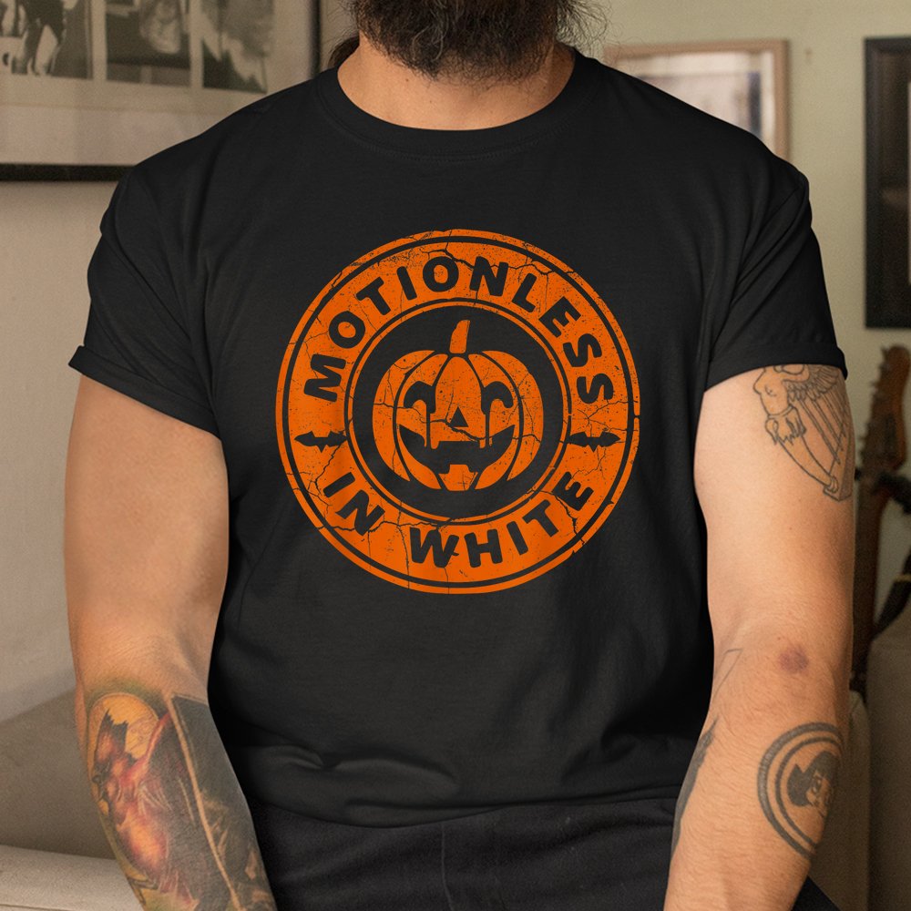 Motionlesses In White Pumpkin Scary Halloween Shirt Motionlesses In White Pumpkin Scary Halloween Shirt