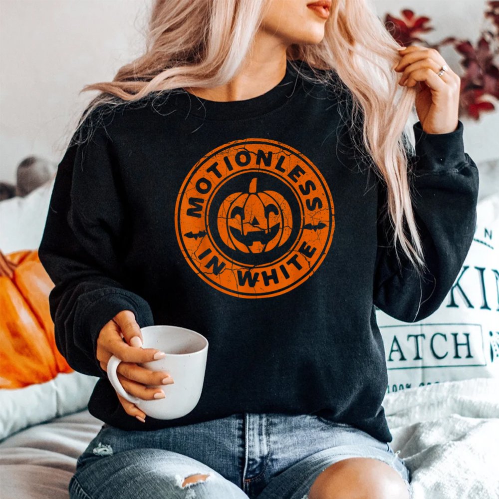 Motionlesses In White Pumpkin Scary Halloween Shirt Motionlesses In White Pumpkin Scary Halloween Shirt