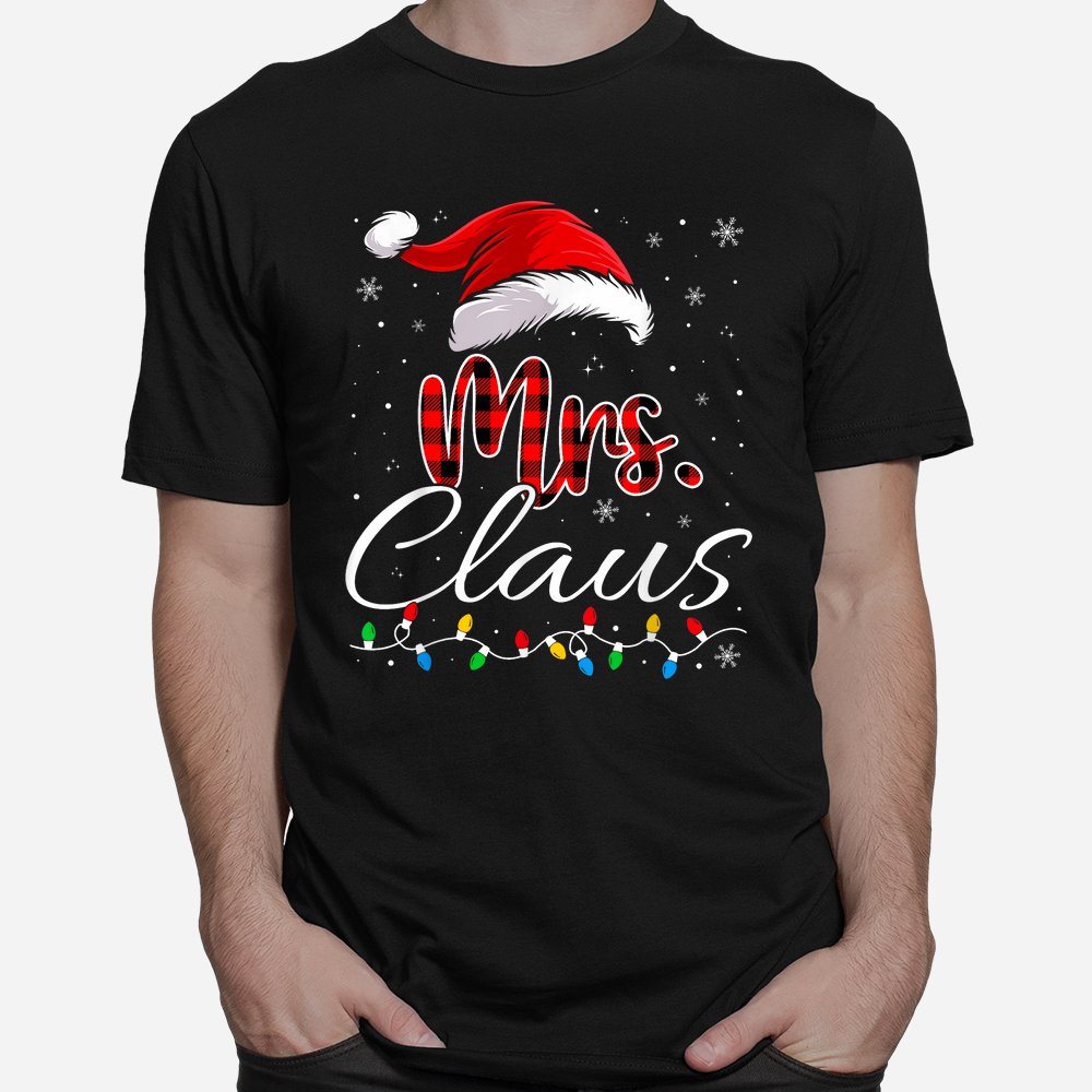 Mr And Mrs Claus Couples Matching Christmas Pajamas Santa Shirt Mr And Mrs Claus Couples Matching Christmas Pajamas Santa Shirt
