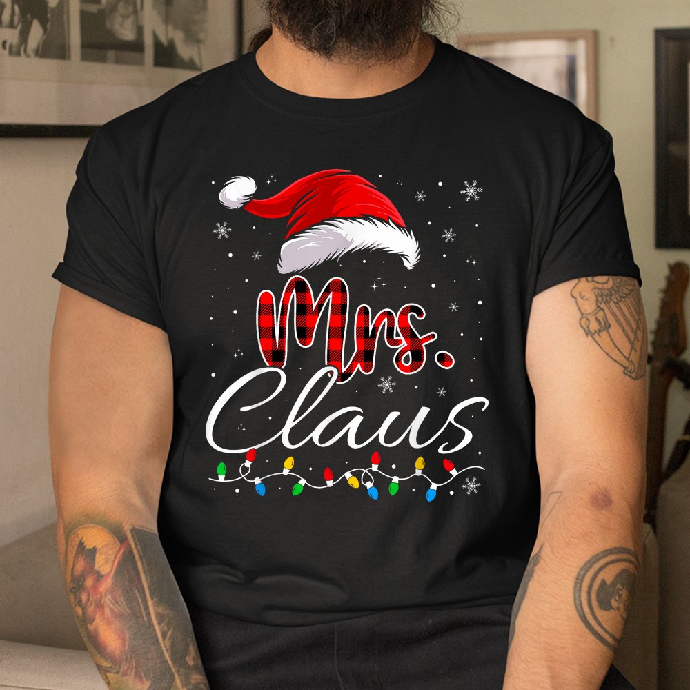Mr And Mrs Claus Couples Matching Christmas Pajamas Santa Shirt Mr And Mrs Claus Couples Matching Christmas Pajamas Santa Shirt