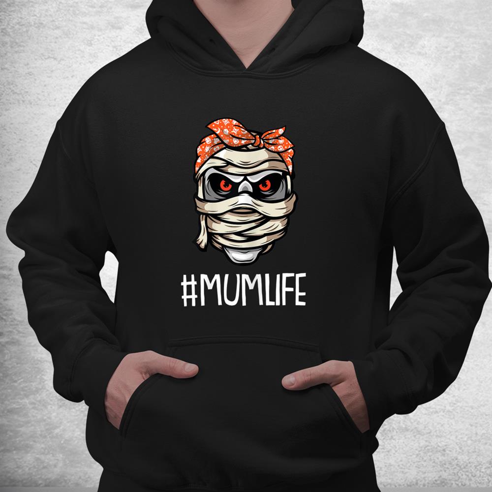Mum Life Lazy Halloween Funny Shirt Mum Life Lazy Halloween Funny Shirt