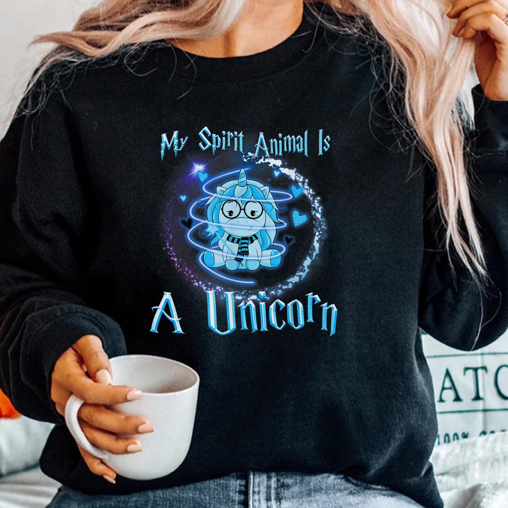 My Spirit Animal Is A Unicorn Halloween Shirt My Spirit Animal Is A Unicorn Halloween Shirt