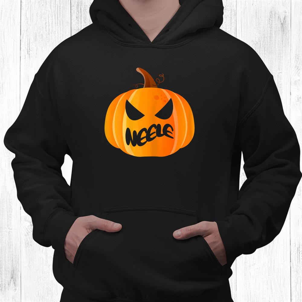 Neele Name Custom Pumpkin Personalized Halloween Shirt Neele Name Custom Pumpkin Personalized Halloween Shirt