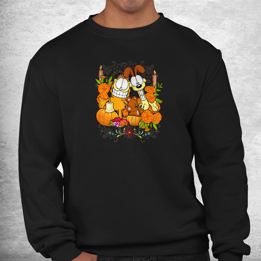 Nickelodeon Garfield Halloween Pumpkin Patch Pals Shirt Nickelodeon Garfield Halloween Pumpkin Patch Pals Shirt