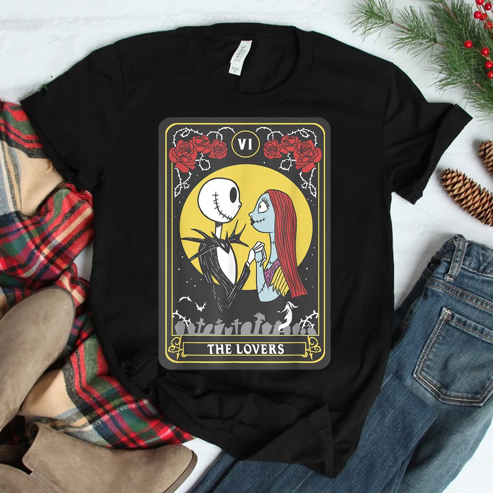 Nightmare Before Christmas Jack And Sally Shirt Nightmare Before Christmas Jack And Sally Shirt