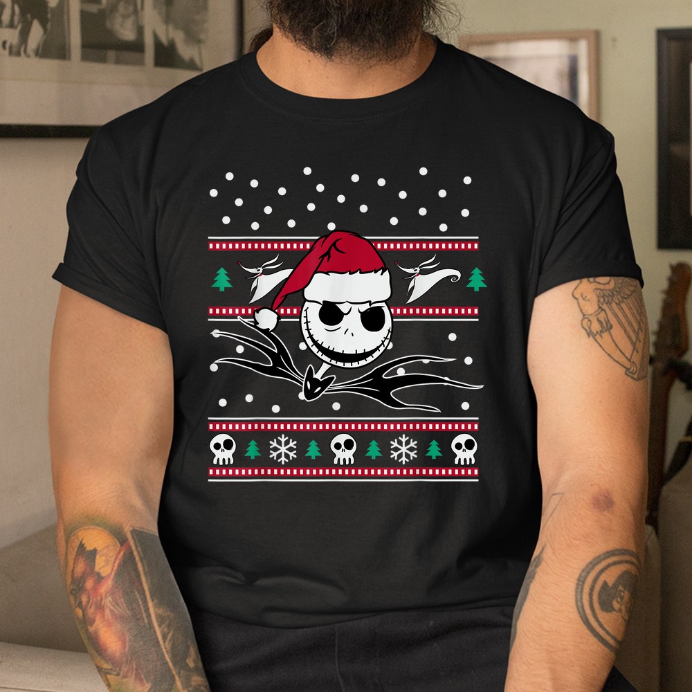 Nightmare Before Christmas Jack Bw Shirt Nightmare Before Christmas Jack Bw Shirt