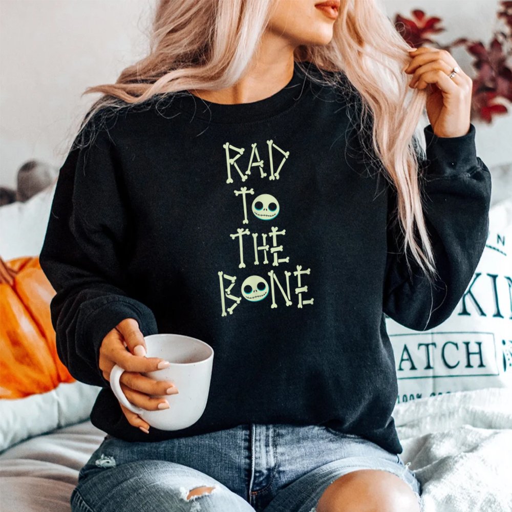 Nightmare Before Christmas Rad To The Bone Shirt Nightmare Before Christmas Rad To The Bone Shirt