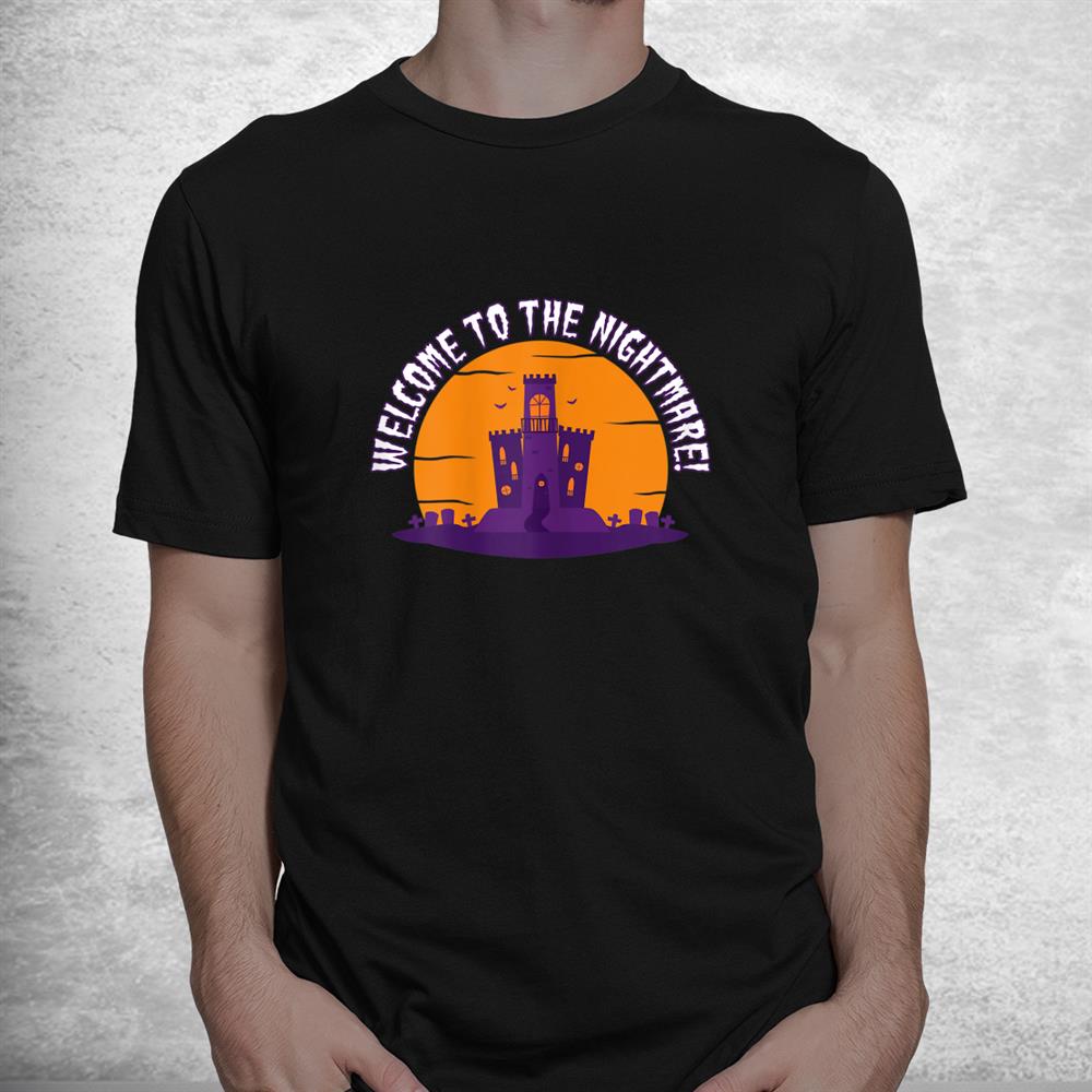 Nightmare Halloween Bat Coffin Creepy Garlic For Adults Shirt Nightmare Halloween Bat Coffin Creepy Garlic For Adults Shirt