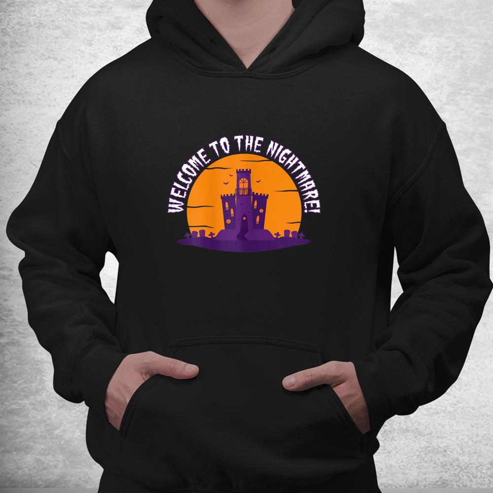 Nightmare Halloween Bat Coffin Creepy Garlic For Adults Shirt Nightmare Halloween Bat Coffin Creepy Garlic For Adults Shirt