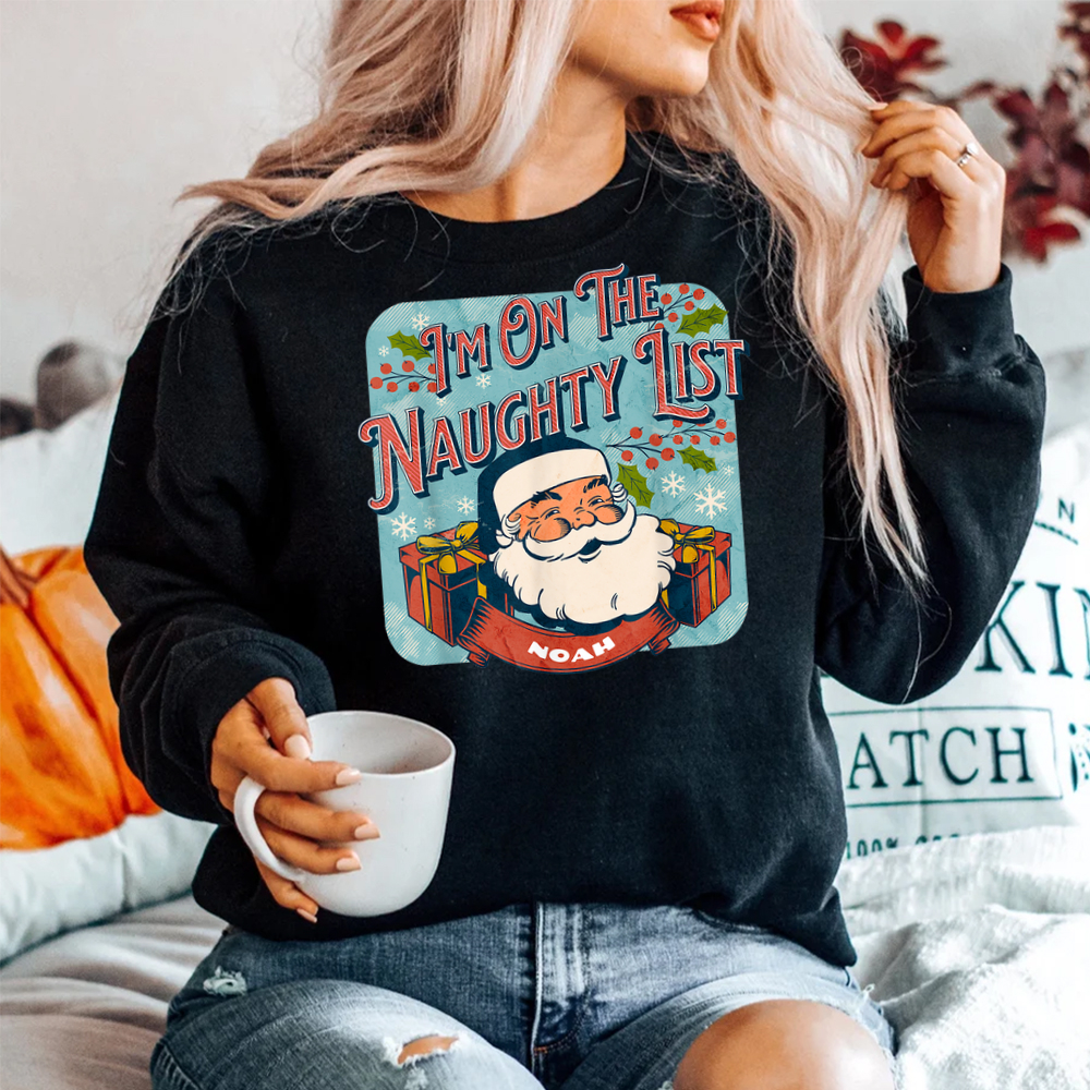 Noah Christmas Naughty List Shirt Noah Christmas Naughty List Shirt