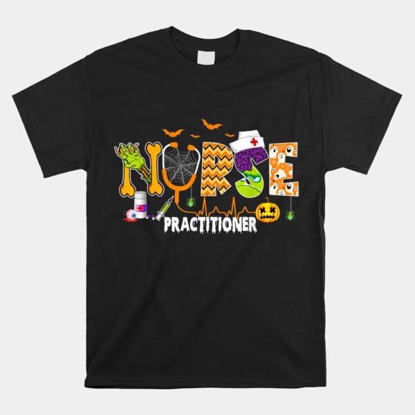 NP Nurse Practitioner Halloween Future Nurse Spooky Season Shirt