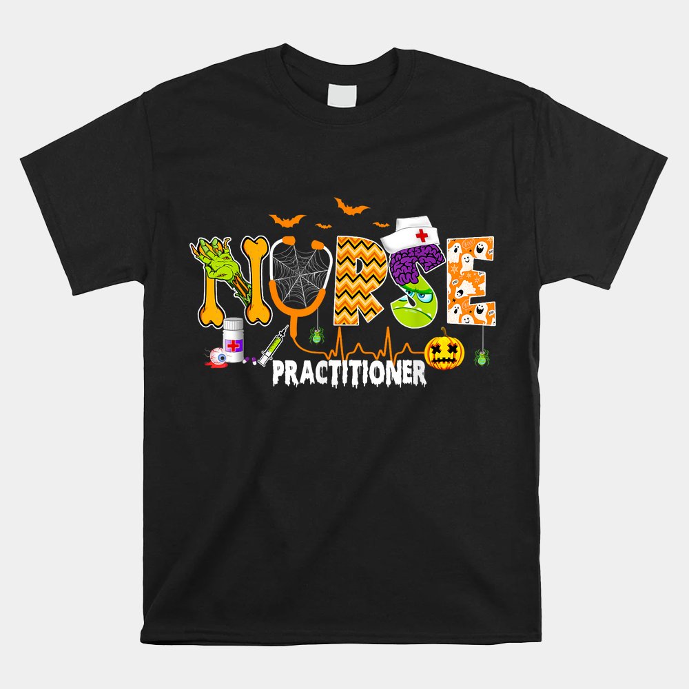 NP Nurse Practitioner Halloween Future Nurse Spooky Season Shirt NP Nurse Practitioner Halloween Future Nurse Spooky Season Shirt