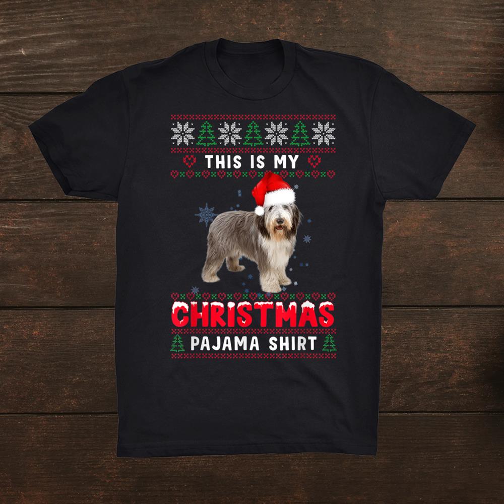 Old English Sheepdog Christmas Lover This Is My Xmas Pajama Shirt Old English Sheepdog Christmas Lover This Is My Xmas Pajama Shirt