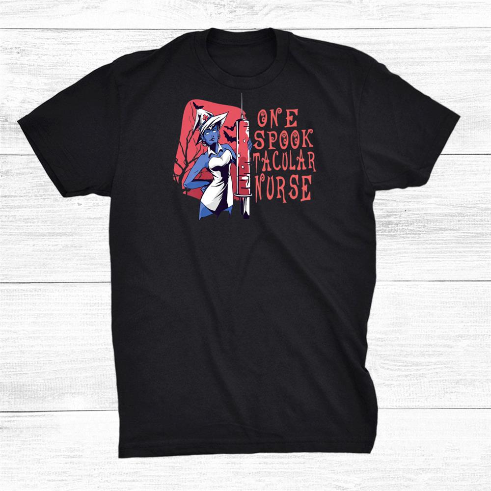 One Spooktacular Nurse Halloween Nurse Shirt One Spooktacular Nurse Halloween Nurse Shirt