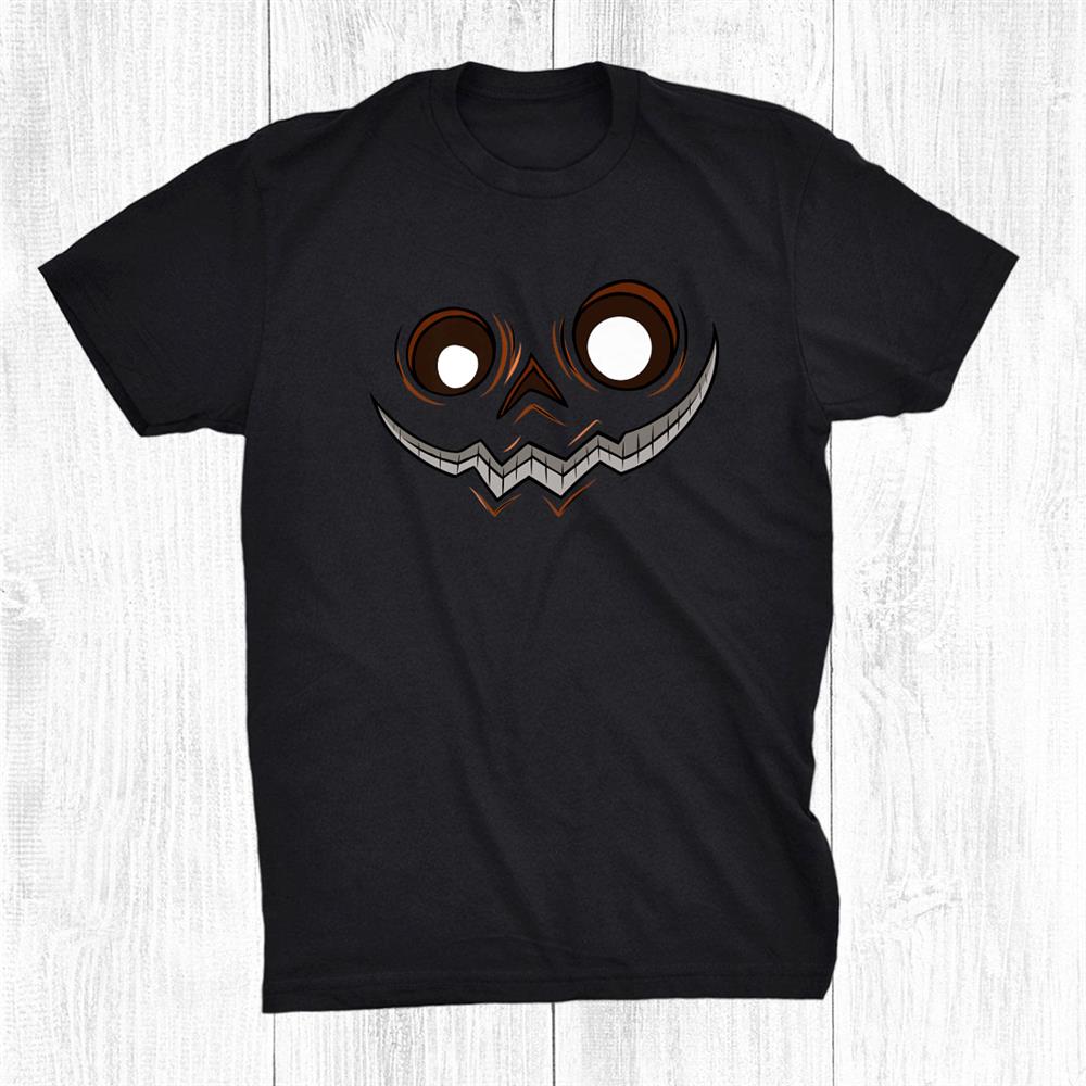 Orange Jack O Lantern Pumpkin Face Halloween Shirt Orange Jack O Lantern Pumpkin Face Halloween Shirt