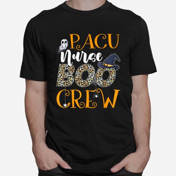 PACU Nurse Boo Crew Spooky Halloween Boo Ghost Shirt