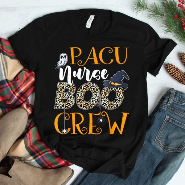 PACU Nurse Boo Crew Spooky Halloween Boo Ghost Shirt