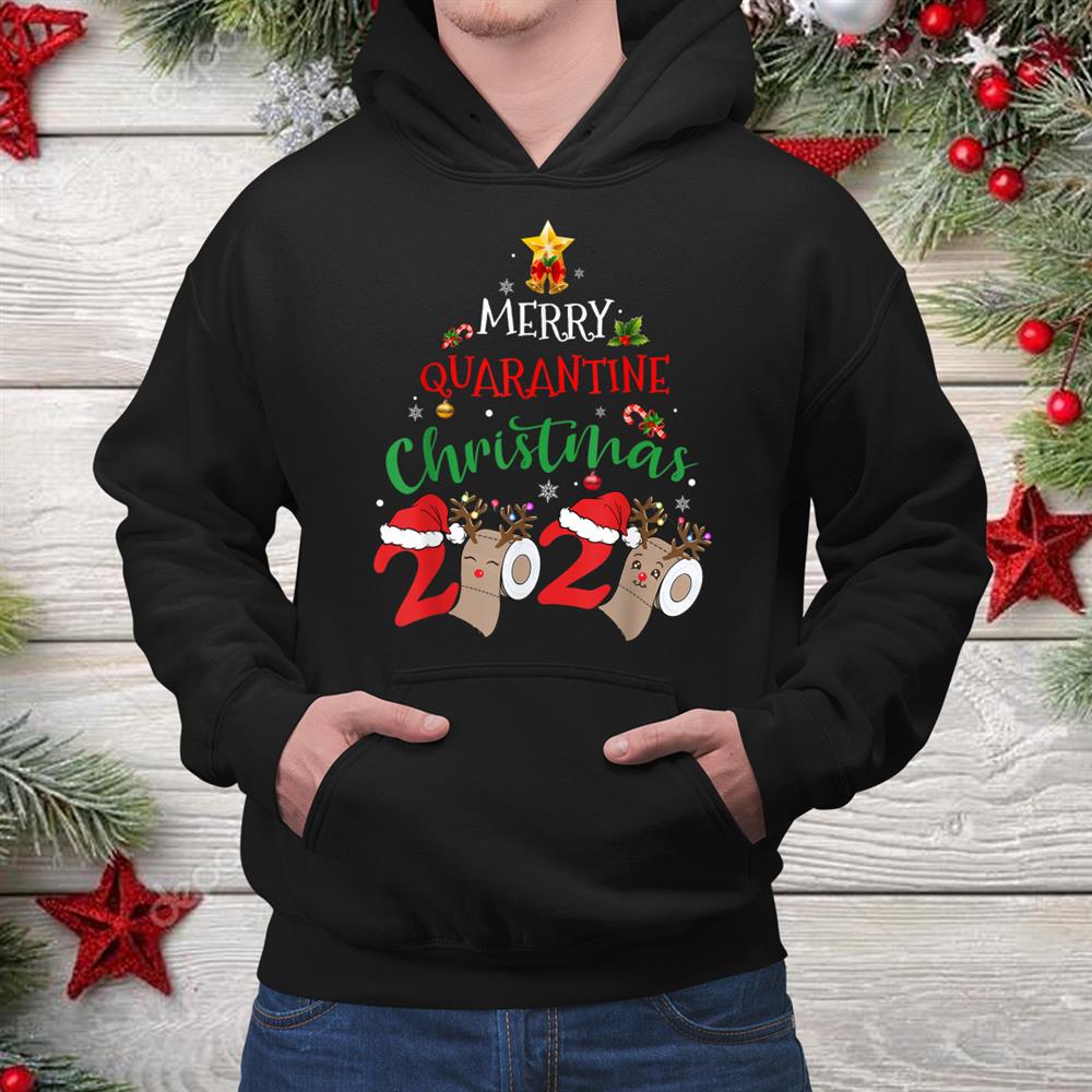 Pajamas Matching Family Merry Quarantine Christmas Shirt Pajamas Matching Family Merry Quarantine Christmas Shirt