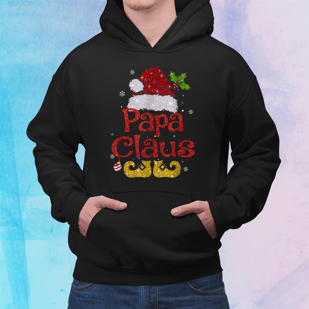 Papa Claus Christmas Pajama Family Matching Xmas Shirt Papa Claus Christmas Pajama Family Matching Xmas Shirt