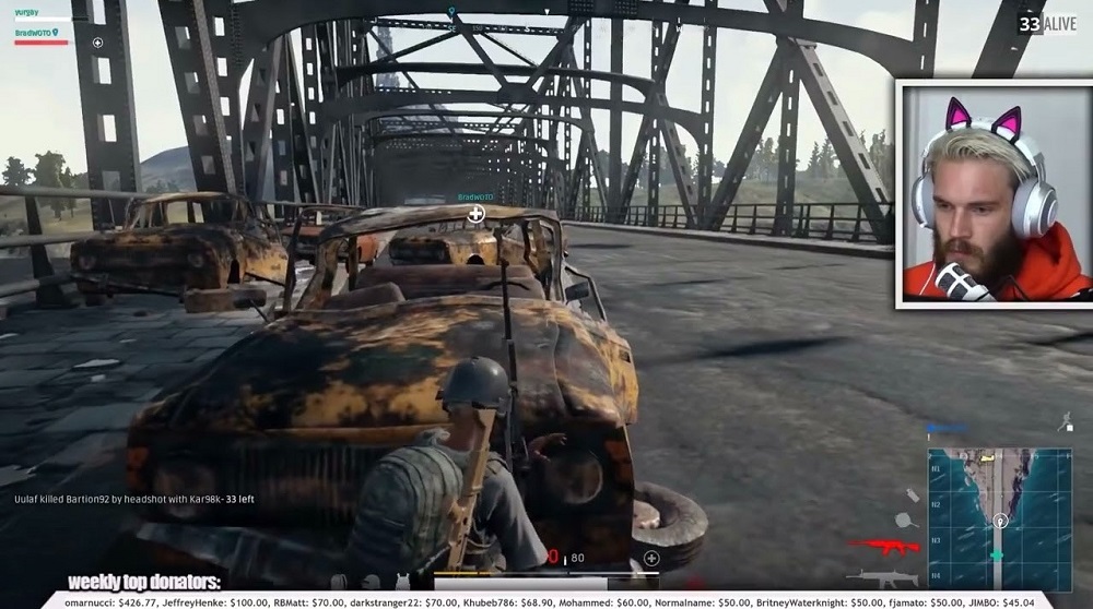 PewDiePie Bridge Incident