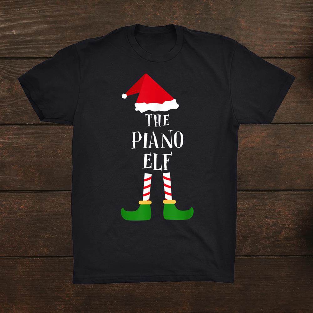 Piano Elf Christmas Pajama Matching Family Shirt Piano Elf Christmas Pajama Matching Family Shirt