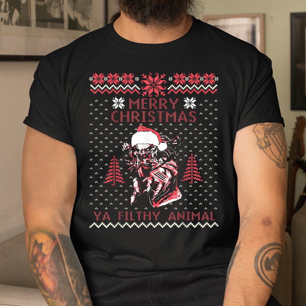 Predator Christmas Tshirt Predator Christmas Tshirt