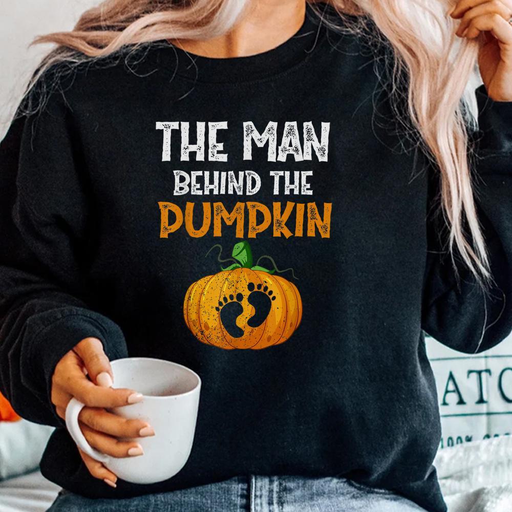 Pregnancy 2022 Men Expecting Pumpkin Halloween Shirt Pregnancy 2022 Men Expecting Pumpkin Halloween Shirt