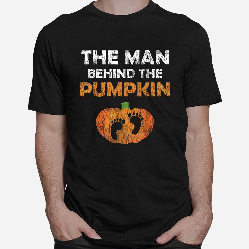 Pregnant Halloween Costume For Dad Expecting Lil Pumpkin Shirt Pregnant Halloween Costume For Dad Expecting Lil Pumpkin Shirt