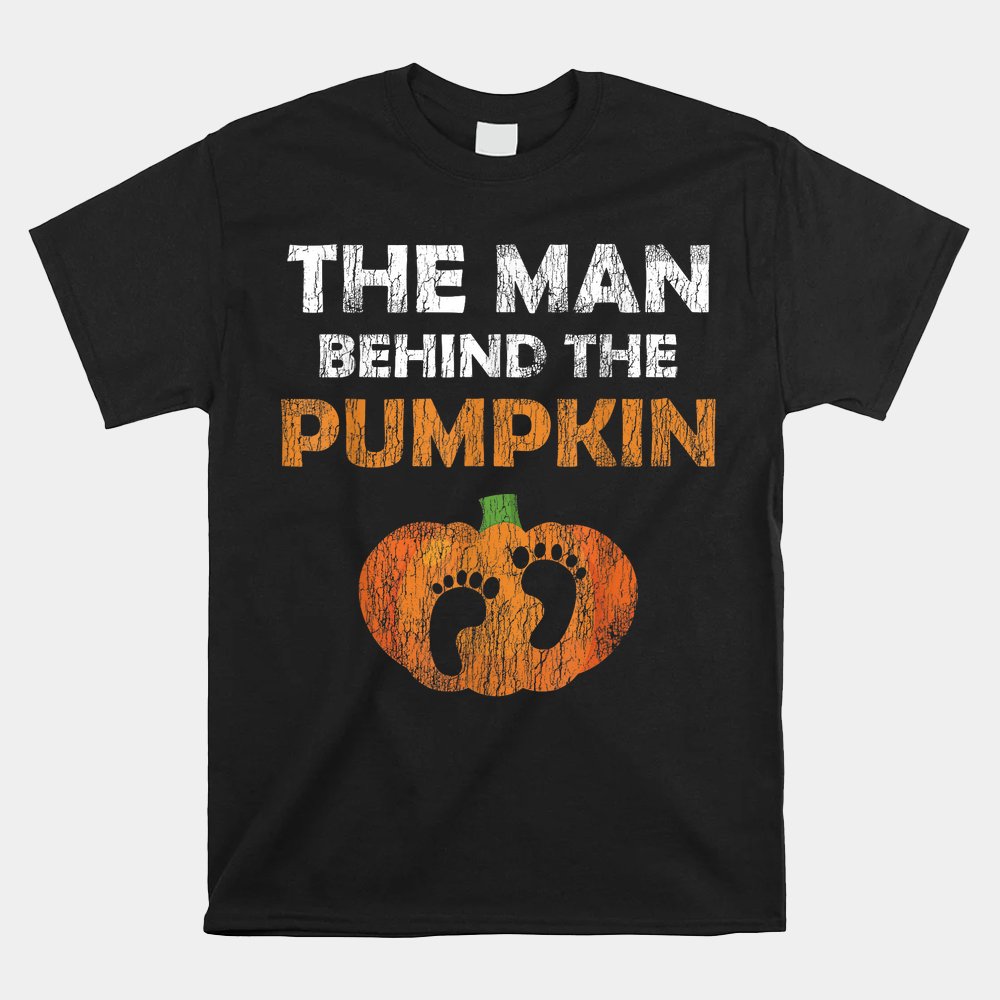Pregnant Halloween Costume For Dad Expecting Lil Pumpkin Shirt Pregnant Halloween Costume For Dad Expecting Lil Pumpkin Shirt