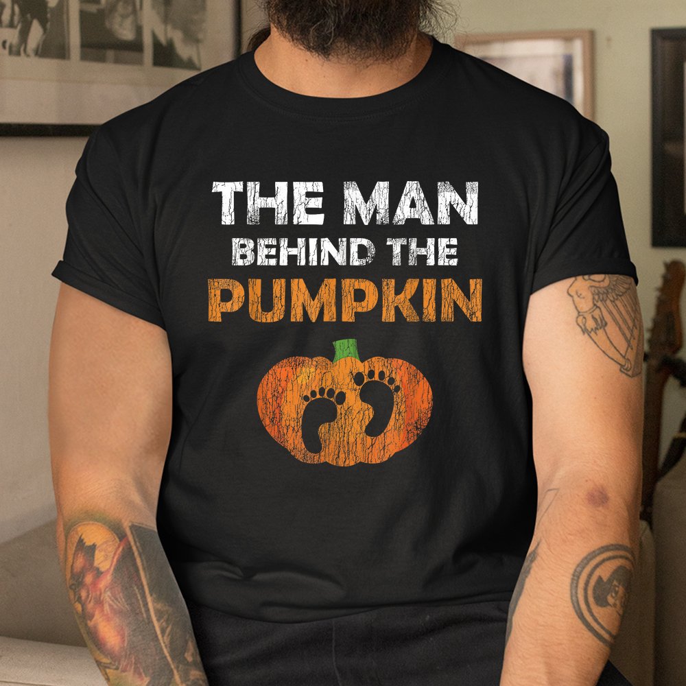Pregnant Halloween Costume For Dad Expecting Lil Pumpkin Shirt Pregnant Halloween Costume For Dad Expecting Lil Pumpkin Shirt