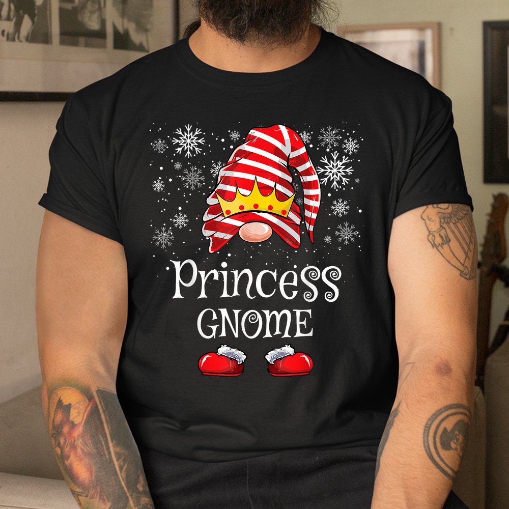 Princess Gnome Matching Family Gnomes Funny Christmas Shirt Princess Gnome Matching Family Gnomes Funny Christmas Shirt