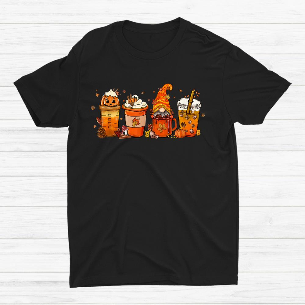 Pumpkin Autumn Halloween Coffee Shirt Pumpkin Autumn Halloween Coffee Shirt
