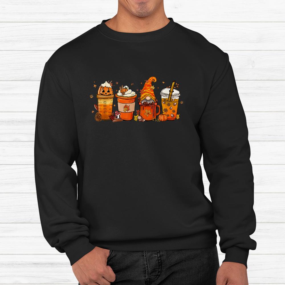 Pumpkin Autumn Halloween Coffee Shirt Pumpkin Autumn Halloween Coffee Shirt