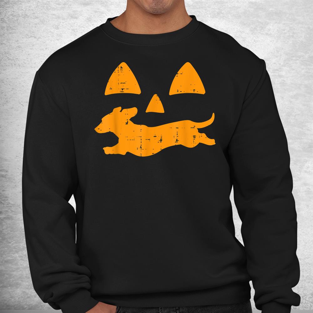 Pumpkin Eyes Dachshund Funny Halloween Jack O Lantern Dog Shirt Pumpkin Eyes Dachshund Funny Halloween Jack O Lantern Dog Shirt