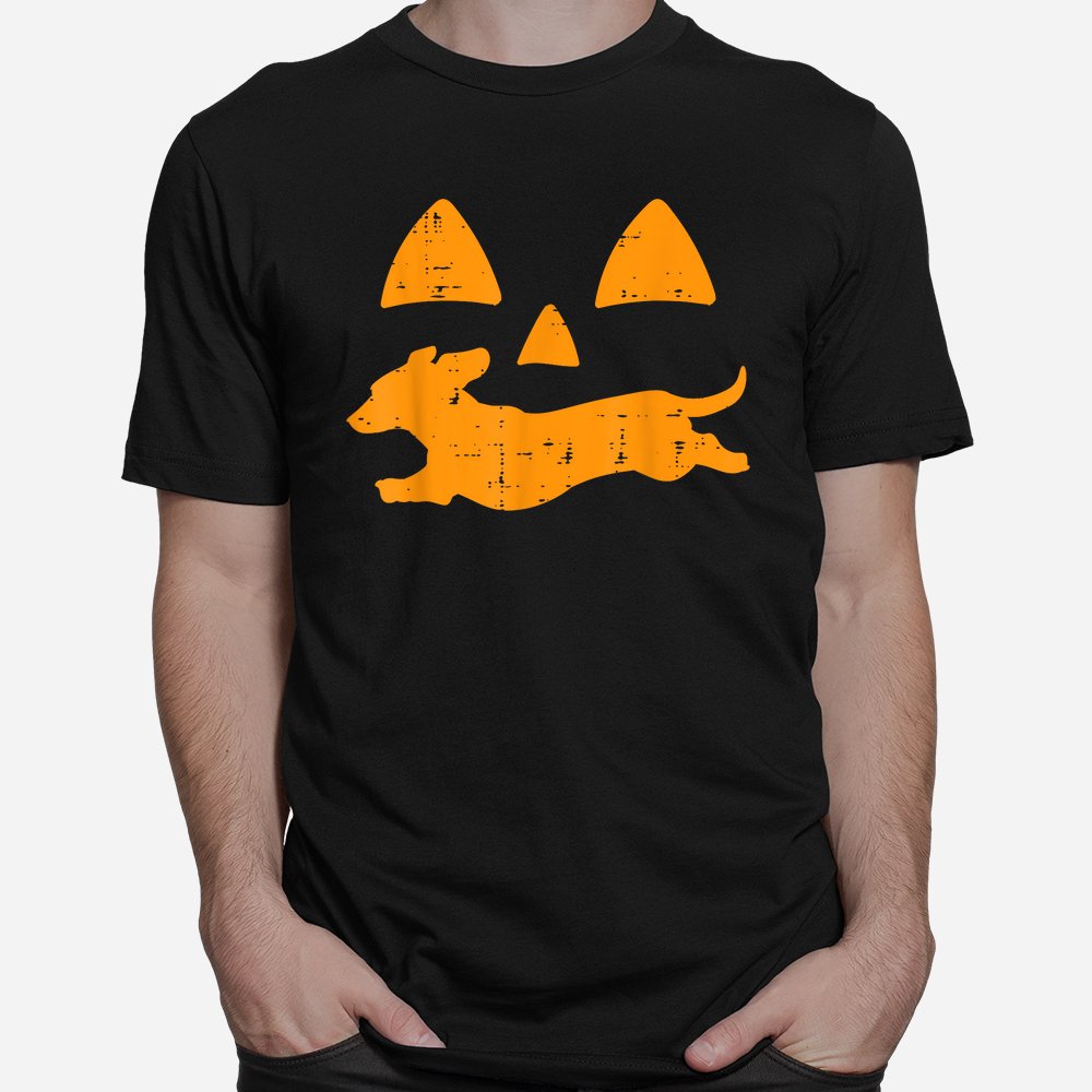 Pumpkin Eyes Dachshund Jack O Lantern Dog Halloween Shirt Pumpkin Eyes Dachshund Jack O Lantern Dog Halloween Shirt