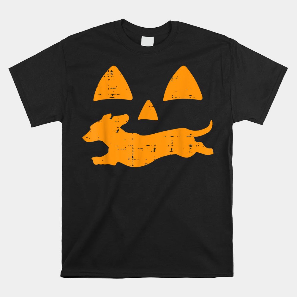 Pumpkin Eyes Dachshund Jack O Lantern Dog Halloween Shirt Pumpkin Eyes Dachshund Jack O Lantern Dog Halloween Shirt