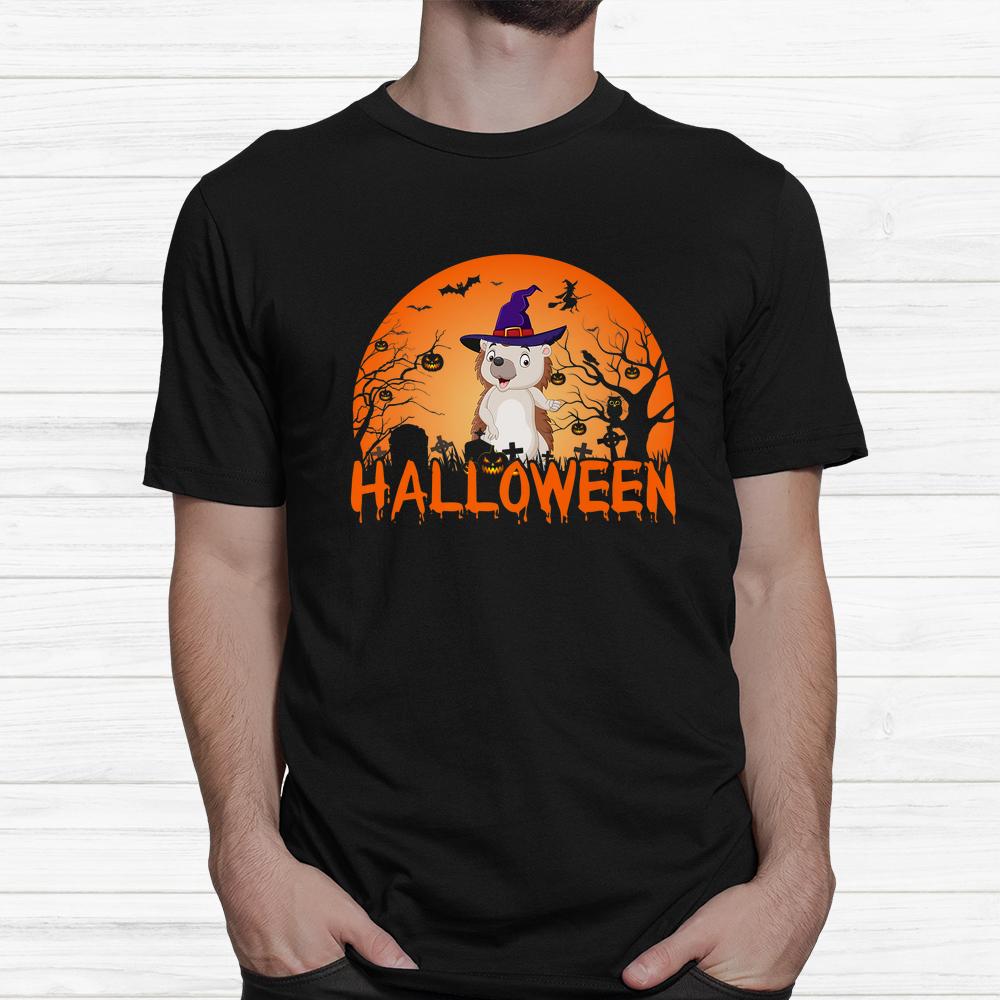 Pumpkin Face Cute Hedgehog Lovers Scary Halloween Shirt Pumpkin Face Cute Hedgehog Lovers Scary Halloween Shirt