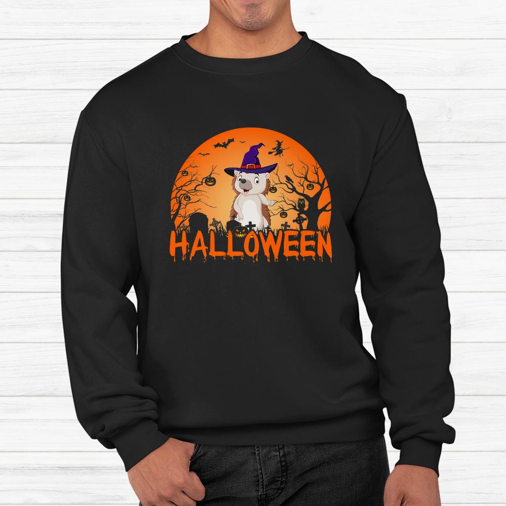 Pumpkin Face Cute Hedgehog Lovers Scary Halloween Shirt Pumpkin Face Cute Hedgehog Lovers Scary Halloween Shirt