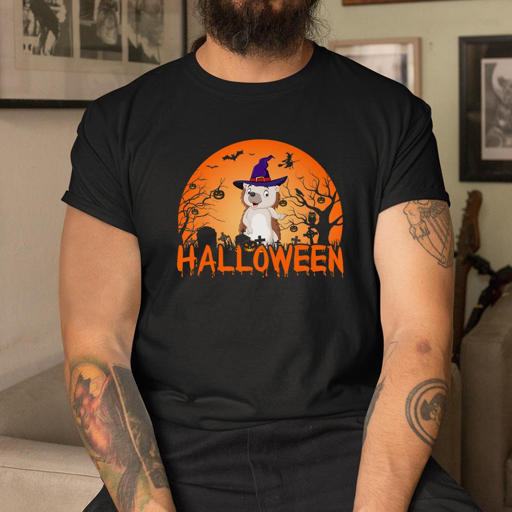 Pumpkin Face Cute Hedgehog Lovers Scary Halloween Shirt Pumpkin Face Cute Hedgehog Lovers Scary Halloween Shirt
