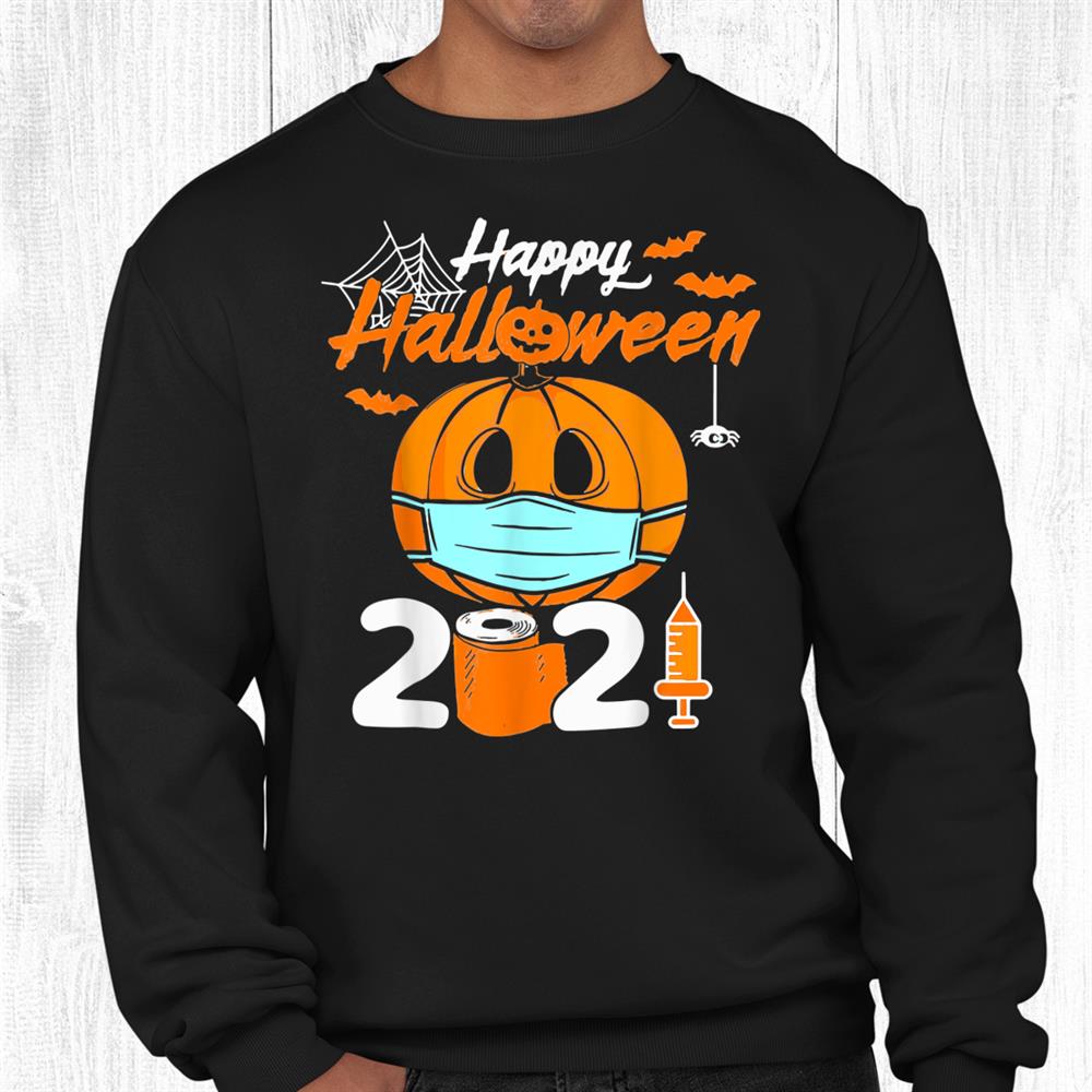 Pumpkin Halloween Happy Halloween 2021 Funny Shirt Pumpkin Halloween Happy Halloween 2021 Funny Shirt