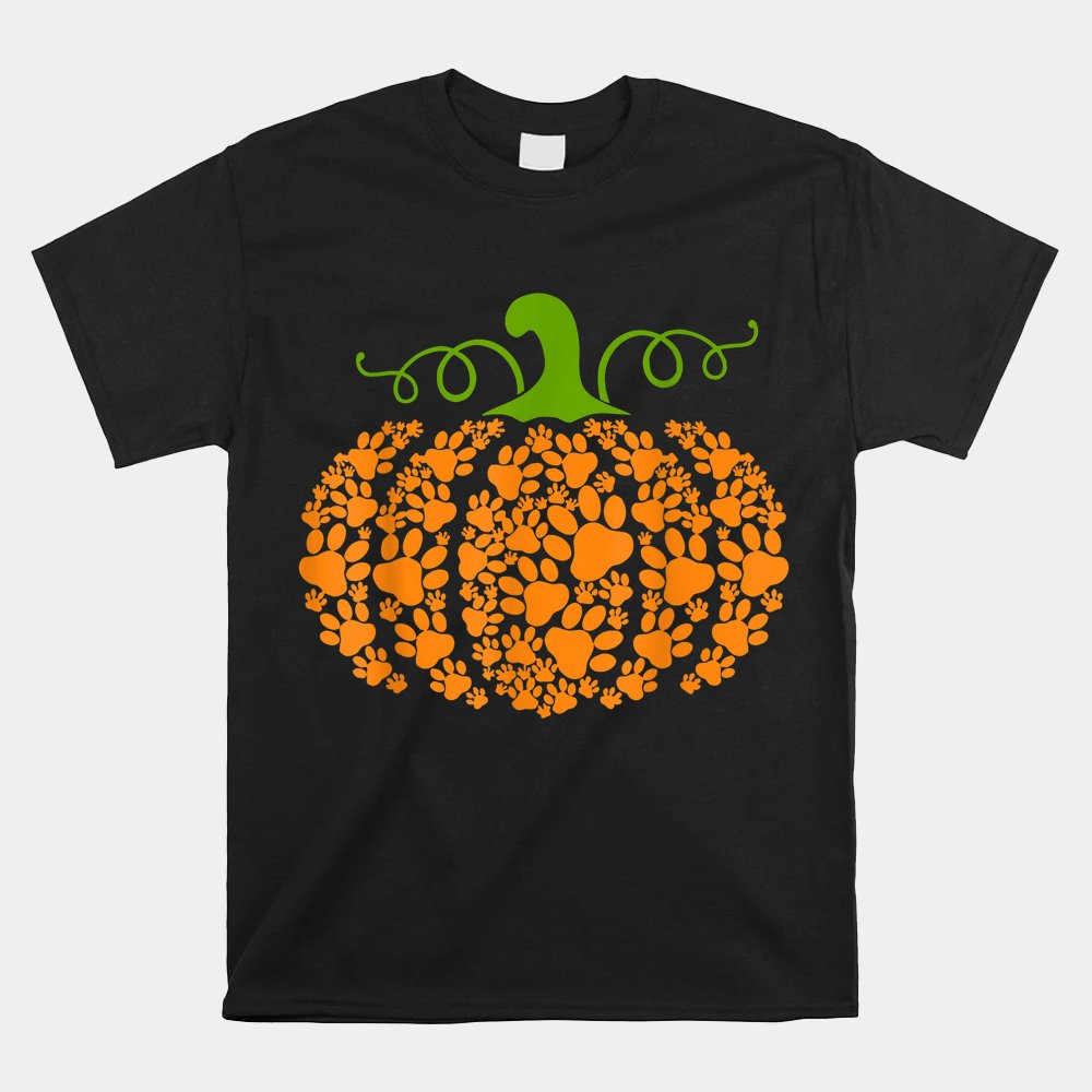Pumpkin Paw Funny Halloween Shirt Pumpkin Paw Funny Halloween Shirt