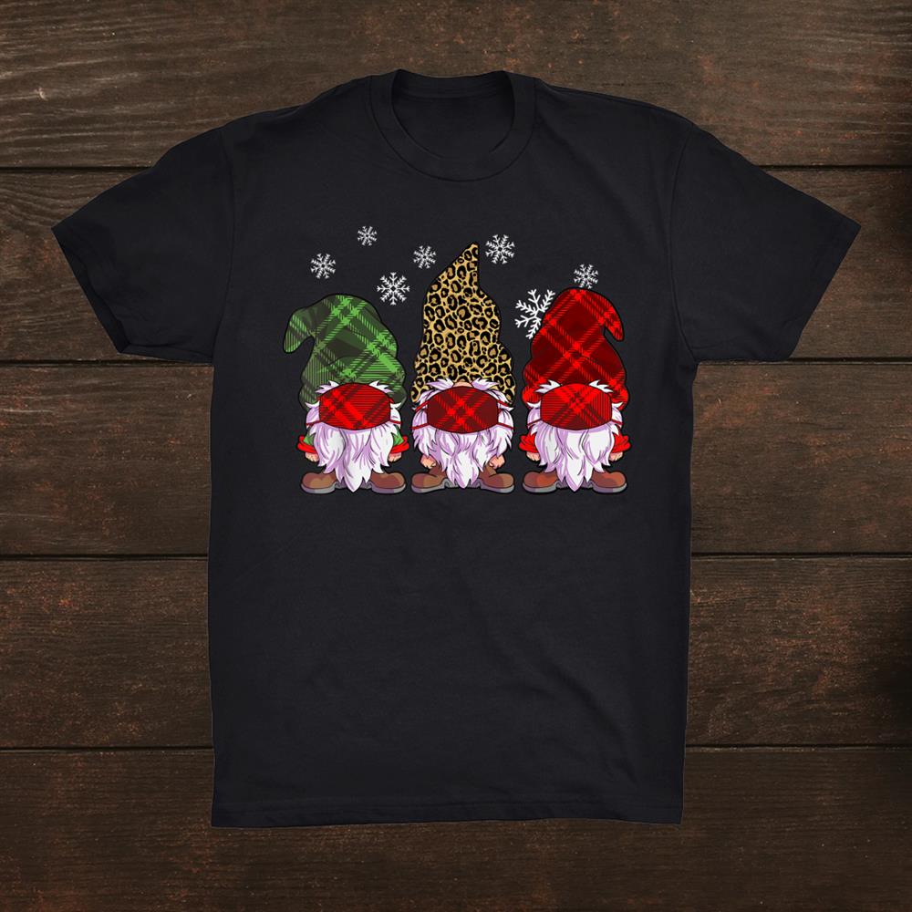 Quarantine Christmas Gnomes Wearing Mask Buffalo Plaid Shirt Quarantine Christmas Gnomes Wearing Mask Buffalo Plaid Shirt