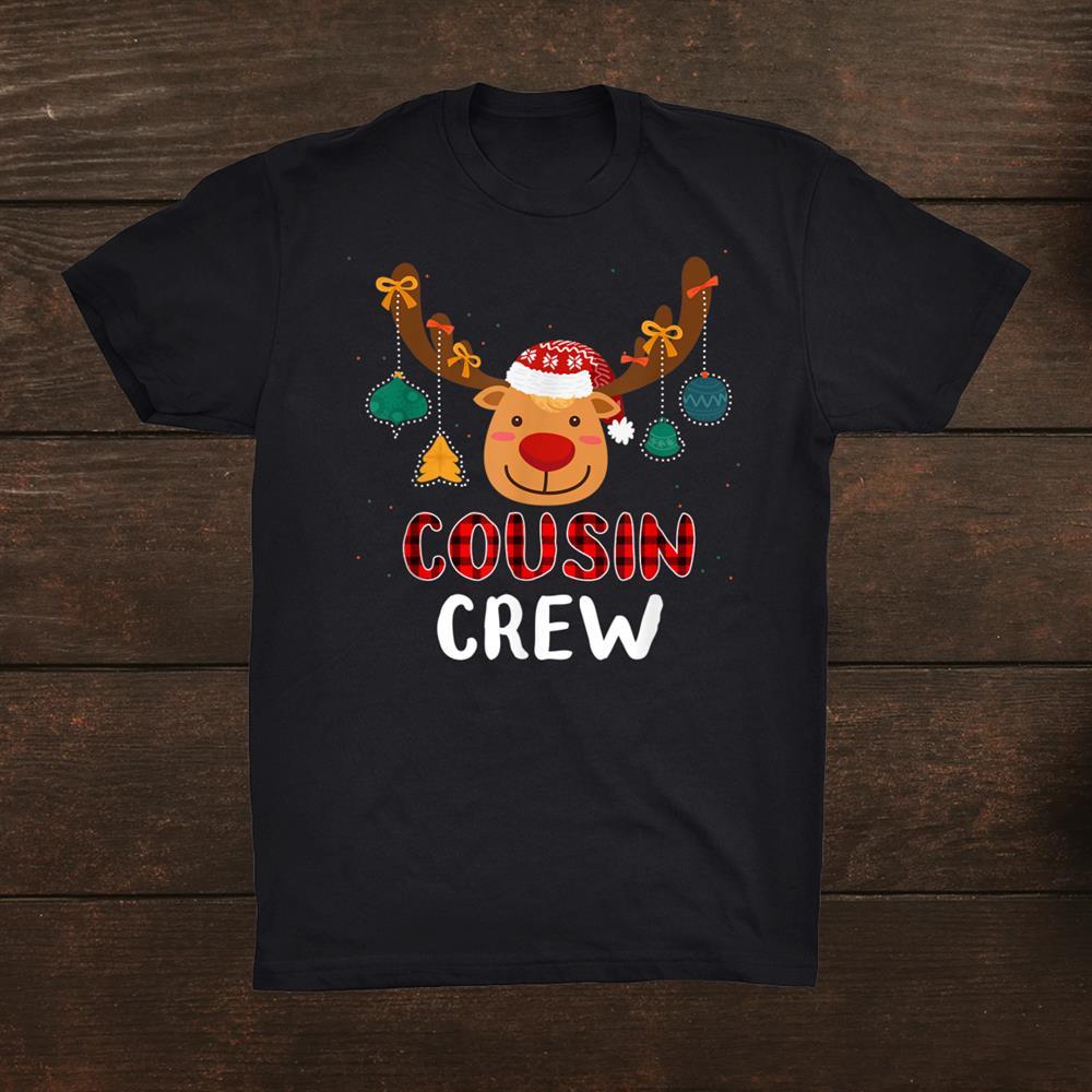 Reindeer Cousin Crew Red Plaid Buffalo Christmas Shirt Reindeer Cousin Crew Red Plaid Buffalo Christmas Shirt