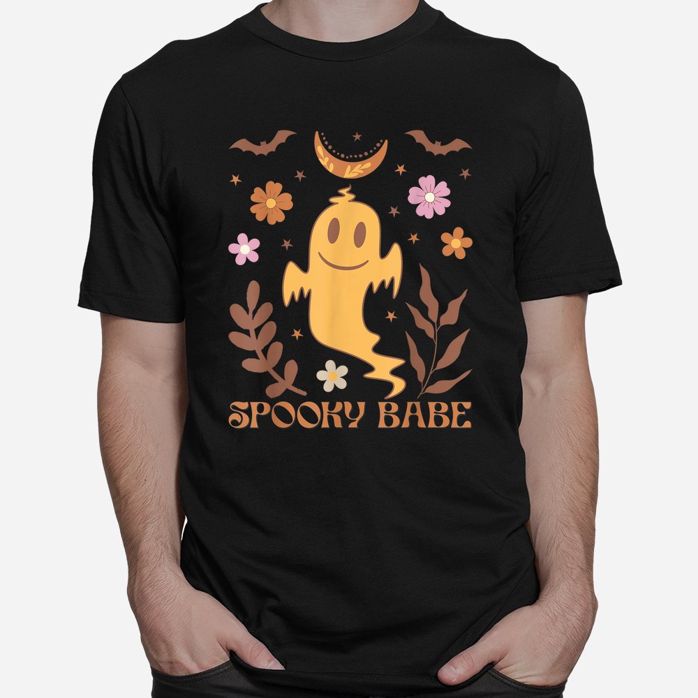Retro Halloween Spooky Babe Shirt Retro Halloween Spooky Babe Shirt